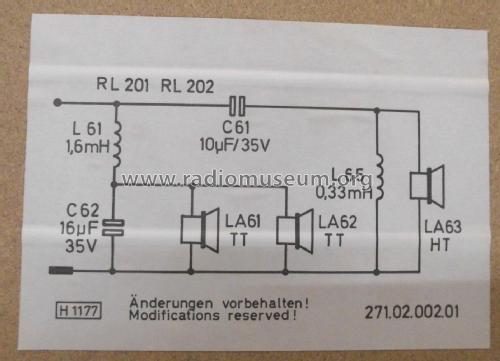 HiFi-Box RL202; Siemens & Halske, - (ID = 2085352) Altavoz-Au
