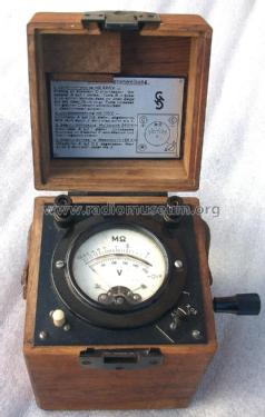 Isolations und Spannungs Messgerät ; Siemens & Halske, - (ID = 1937524) Equipment