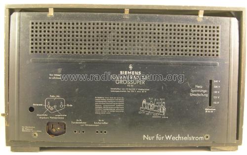 Kammermusik-Großsuper 93W ; Siemens & Halske, - (ID = 1784871) Radio