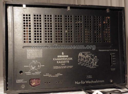 Kammermusik-Kassette 94W; Siemens & Halske, - (ID = 1850493) Radio