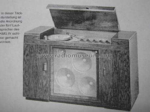 Kammermusikgerät KMG IV; Siemens & Halske, - (ID = 681926) Radio