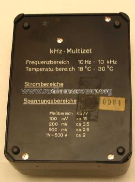 kHz-Multizet ; Siemens & Halske, - (ID = 458787) Equipment