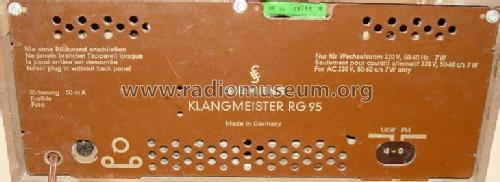 Klangmeister Electronic RG95; Siemens & Halske, - (ID = 337820) Radio