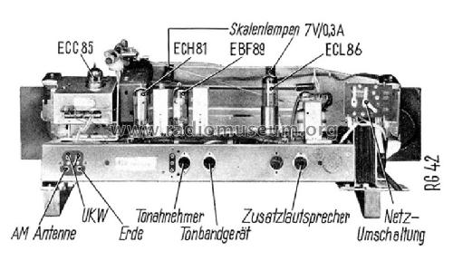Klangmeister II RG42; Siemens & Halske, - (ID = 439278) Radio