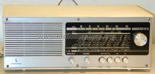 Klangmeister RG10; Siemens & Halske, - (ID = 1530969) Radio