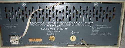 Klangmeister RG10; Siemens & Halske, - (ID = 421698) Radio