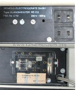 Klangmeister RS252 Superelectronic; Siemens & Halske, - (ID = 1281455) Radio