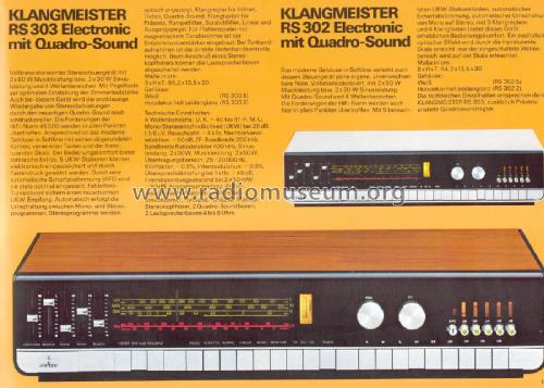 Klangmeister RS302 Electronic; Siemens & Halske, - (ID = 2567138) Radio