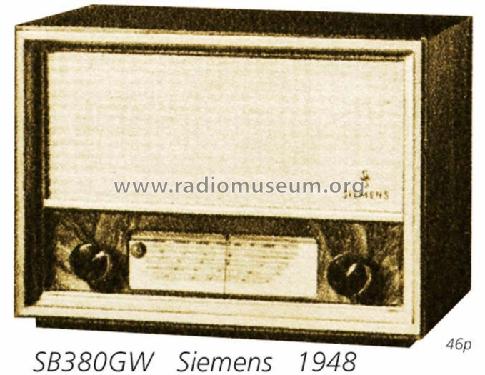Kleinsuper SB380GW; Siemens & Halske, - (ID = 972) Radio