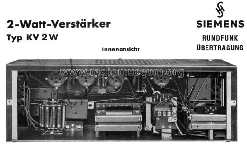 KV2W; Siemens & Halske, - (ID = 963492) Ampl/Mixer