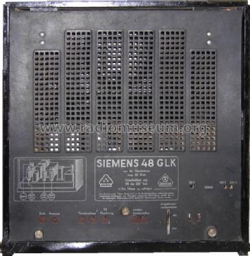 Länderband-Super 48GLK; Siemens & Halske, - (ID = 693548) Radio