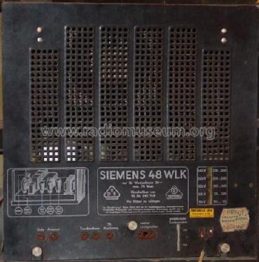 Länderband-Super 48WLK; Siemens & Halske, - (ID = 3514) Radio