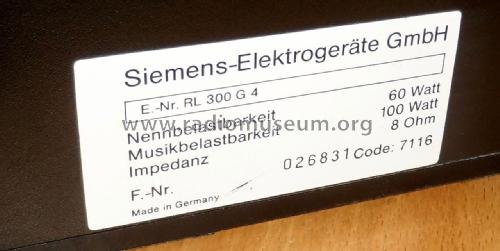 Lautsprecherbox RL300G4; Siemens & Halske, - (ID = 1933821) Speaker-P