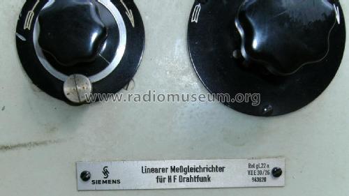 Linearer Messgleichrichter Rel gl. 22a; Siemens & Halske, - (ID = 2411752) Equipment