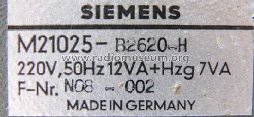 M21025-B2620-H; Siemens & Halske, - (ID = 825291) Misc