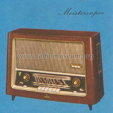 Meistersuper - Super D7; Siemens & Halske, - (ID = 1949825) Radio