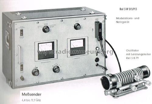 Meßsender Rel 3 W 515/913; Siemens & Halske, - (ID = 2158185) Ausrüstung