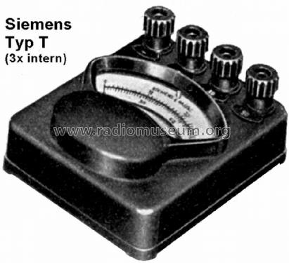 Messinstrument Type T; Siemens & Halske, - (ID = 832832) Equipment