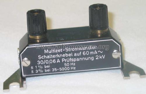 Multizet-Stromwandler ; Siemens & Halske, - (ID = 1018625) Ausrüstung