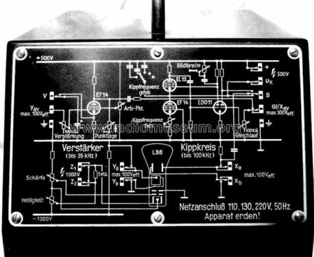 Oszillograf KE2072; Siemens & Halske, - (ID = 779752) Ausrüstung