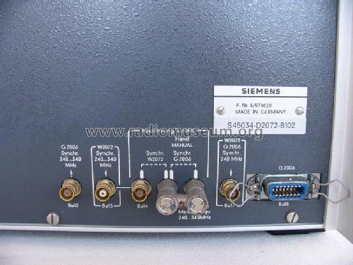Pegelmesser Level Meter 100 MHz D2072; Siemens & Halske, - (ID = 1786992) Equipment
