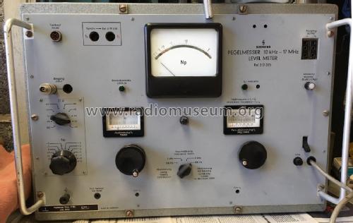 Pegelmesser - Level-Meter Rel 3D335 d1a bis g1a; Siemens & Halske, - (ID = 2624792) Equipment