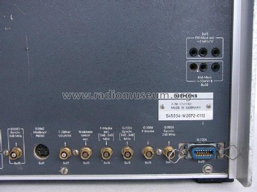 Pegelsender Level Oszillator 100 MHz W2072; Siemens & Halske, - (ID = 1786984) Equipment