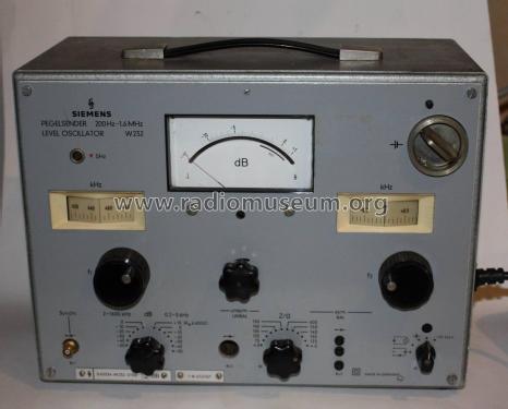 Pegelsender S45034-W232-D102; Siemens & Halske, - (ID = 1931580) Equipment