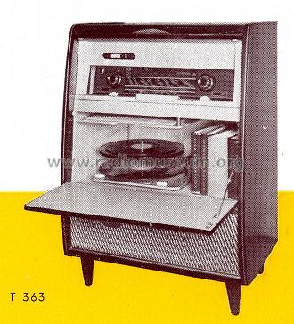 Polydor Musiktruhe T-363 Ch= C7DG; Siemens & Halske, - (ID = 295342) Radio