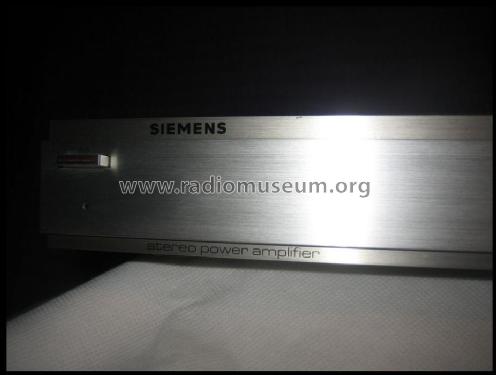 Stereo Power Amplifier RE777; Siemens & Halske, - (ID = 555071) Ampl/Mixer