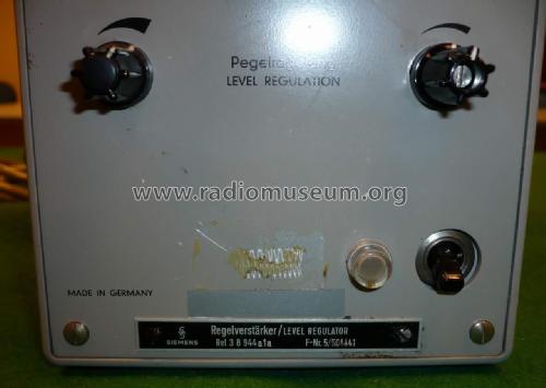 Regelverstärker - Level Regulator Rel 3 B 944a1a; Siemens & Halske, - (ID = 1829811) Equipment