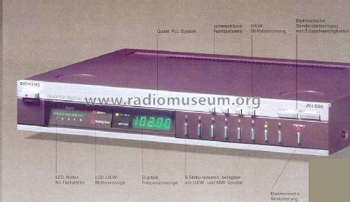 RH 666; Siemens & Halske, - (ID = 1338224) Radio