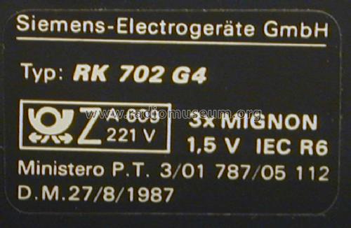 RK-702; Siemens & Halske, - (ID = 1471351) Radio