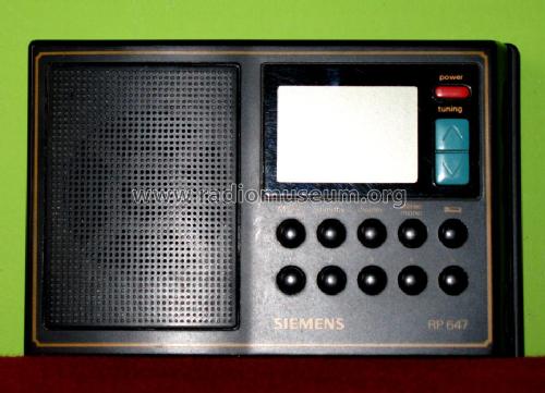 RP647; Siemens & Halske, - (ID = 1416474) Radio