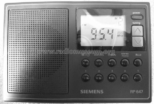 RP647; Siemens & Halske, - (ID = 1723971) Radio