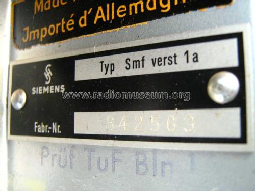 Schmalfilm Universalverstärker Smf verst 1a; Siemens & Halske, - (ID = 2116643) Ampl/Mixer