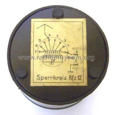 Sperrkreis Rfz12; Siemens & Halske, - (ID = 832733) mod-past25