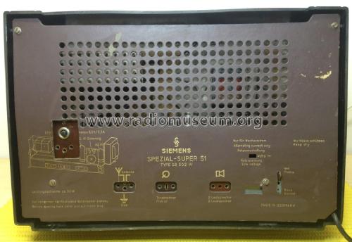Spezialsuper 51 SB502W; Siemens & Halske, - (ID = 1970689) Radio