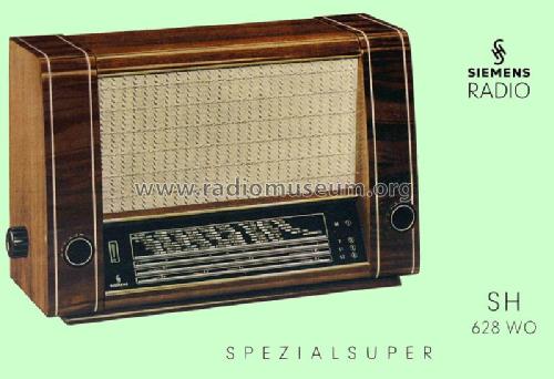 Spezialsuper SH628WO; Siemens & Halske, - (ID = 815079) Radio