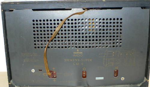 Super C40K; Siemens & Halske, - (ID = 197423) Radio