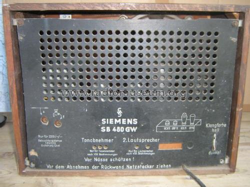 Super SB480GW; Siemens & Halske, - (ID = 2556460) Radio