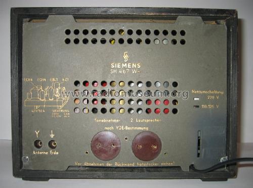 Super SH467W; Siemens & Halske, - (ID = 1415969) Radio