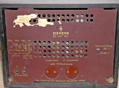 Super SH467W; Siemens & Halske, - (ID = 297906) Radio