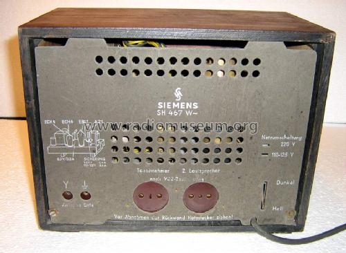 Super SH467W; Siemens & Halske, - (ID = 680170) Radio