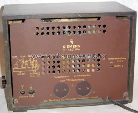 Super SH467W; Siemens & Halske, - (ID = 74867) Radio