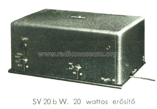 SV20bW; Siemens & Halske, - (ID = 477862) Ampl/Mixer