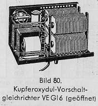Trockengleichrichter VE Gl 6 ; Siemens & Halske, - (ID = 290097) Fuente-Al