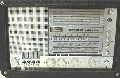 Turnier RK16 Electronic; Siemens & Halske, - (ID = 51939) Radio