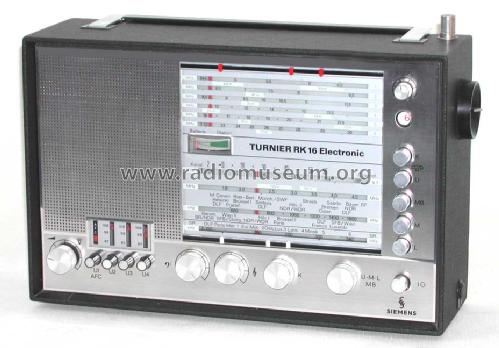Turnier RK16 Electronic; Siemens & Halske, - (ID = 89996) Radio