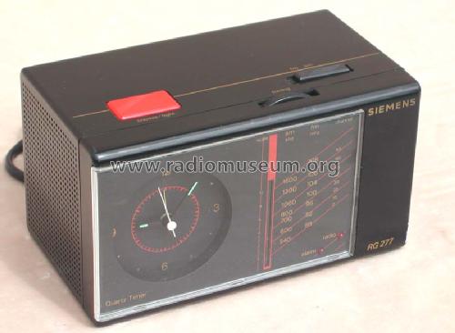 Uhrenradio RG 277; Siemens & Halske, - (ID = 1654023) Radio